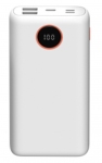 Универсальный аккумулятор TRINITY 30, 30000 мАч, 3,7В, белый