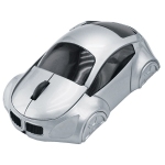 Мышь компьютерная оптическая "Автомобиль", серебристый, 10,4х6,4х3,7см, пластик