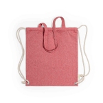 Рюкзак FENIN, красный, 42 x 38 см, 100% переработанный хлопок, 140 г/м2