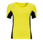 Футболка женская для бега SYDNEY WOMEN 180 желтый
