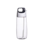 Бутылка для воды TUBE, 700 мл, 24х8см, прозрачный, пластик rPET