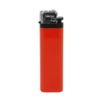 Зажигалка кремниевая ISKRA, красная, 8,18х2,53х1,05 см, пластик/тампопечать