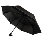 Зонт LONDON складной, автомат, черный, D=100 см, нейлон