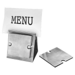 Набор "Dinner":подставка под кружку/стакан (6шт) и держатель для меню,10,5х7,8х10,5 см,8,3х8,3х0,2см
