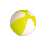 SUNNY Мяч пляжный надувной, бело-желтый, 28 см, ПВХ