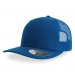 Бейсболка "SONIC", 6 клиньев, пласт. застежка, ярко-синий, осн. ткань100% хлопок, 280 г/м2