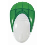 Мемо-холдер на липучке с держателем для авторучки, зеленый, 6,5х2,5х4 см, пластик