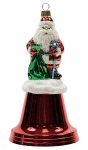 Украшение "Дед Мороз на колоколе" BD 80-BELL-200