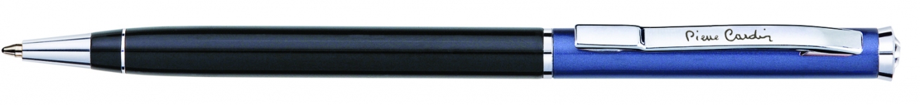 Ручка шариковая Pierre Cardin GAMME. Цвет - черный и темно-синий. Упаковка Е или E-1