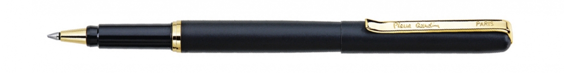 Роллерная ручка Pierre Cardin GAMME. Корпус - латунь, отделка - мат.покр., сталь и позолота.