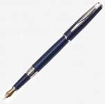 Перьевая ручка Pierre Cardin SECRET Business, цвет - синий. Перо - сталь. Упаковка B.