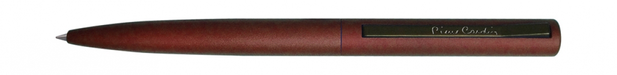 Шариковая ручка Pierre Cardin TECHNO. Корпус - пластик и алюминий, клип - металл. Цвет - бордо мат