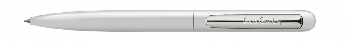 Шариковая ручка Pierre Cardin TECHNO. Корпус - алюминий, клип - металл. Цвет - белый. Упаковка Е-3