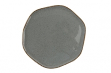 Тарелка с волнообразным краем 27cm 186427 темно-серый