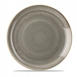 Тарелка мелкая 28,8см без борта stonecast цвет peppercorn grey SPGSEV111