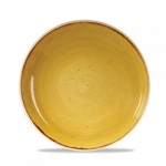 Тарелка глубокая 24,8см 1,13л без борта stonecast цвет mustard seed yellow SMSSEVB91