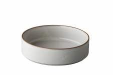 Тарелка глубокая с вертикальным бортом 20 см, h 5,5 см, цвет белый, Japan QU18026