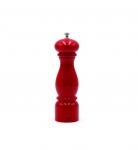 Мельница для соли h 22 см, бук лакированный, цвет красный, FIRENZE 6250MSLRL