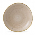 Салатник "волна" 1,11л d25,3см без борта stonecast цвет  nutmeg cream SNMSOGB11