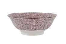 Old fashion damson color bowl 20cm 36Z120 murdum