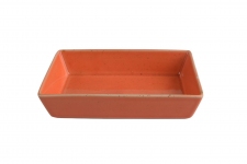 Салатник прямоугольный 16х10 см 358916 оранжевый
