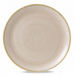 Тарелка мелкая 32,4см без борта stonecast цвет nutmeg cream SNMSEV121