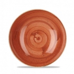 Тарелка мелкая квадратная 26,8см без борта stonecast цвет spiced orange SSOSEVB91