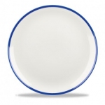 Тарелка мелкая 28,8см без борта retro blue WHBBEV111
