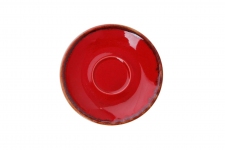 Блюдце для кофейной чашки 12 cm (для чашки кофейной 80 мл) 122112 красный