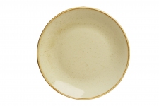 Тарелка мелкая без рима 18 cm 187618 желтый