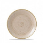 Тарелка мелкая 16,5см без борта stonecast цвет nutmeg cream SNMSEVP61