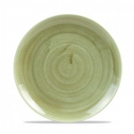 Тарелка мелкая d21,7см без борта stonecast patina цвет burnished green PABGEVP81