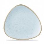 Тарелка мелкая треугольная 26,5см без борта stonecast цвет duck egg blue
 SDESTR101