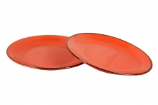 Porland Набор обеденных тарелок 28 см (2 предмета), оранжевый POR0046