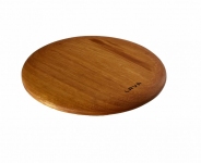 Iroko wood поднос с магнитами(ø) 20cm. LV AS 236 IR