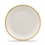 Тарелка мелкая 21,7см без борта stonecast цвет barley white speckle SWHSEVP81