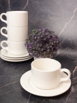 Набор чайный / Набор чашек / Чайный сервиз Ariane Prime 230 мл, 4 пары AR0003