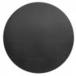 Салфетка подстановочная (плейсмат) d 40 см, декор grainy black / зернистый черный 66838