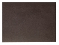 Салфетка подстановочная (плейсмат) 45x30 см, 100 % переработанная кожа, декор grained brown / зернистый коричневый 66833