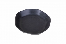 Тарелка глубокая с волнистым краем 21 см, цвет черный 176421 черный