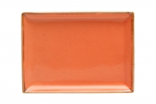 Блюдо прямоугольное 18x13 cm 358819 оранжевый