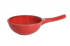 Сковорода фарфоровая 16 см 608216 красный