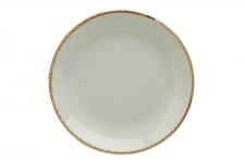 Тарелка мелкая без рима 24 cm 187624 серый