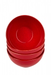Porland Набор мисок 14 см Сизонс , 500 мл (4 предмета) красный POR0075