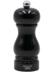 Мельница для перца h 13 см, бук лакированный, цвет черный, SORRENTO 7150LNL