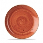Тарелка мелкая 21,7см без борта stonecast цвет spiced orange SSOSEVP81