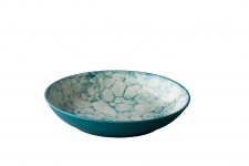 Тарелка глубокая 21 см, Bubble turquoise QU90102
