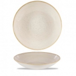 Тарелка глубокая 31см 2,4л без борта stonecast цвет nutmeg cream SNMSPLC21