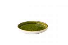 Тарелка с вертикальным бортом, стопируемая, цвет зеленый, 20,5 см QU92055