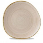 Тарелка мелкая "волна" d28,6см без борта stonecast цвет    nutmeg cream SNMSOG111